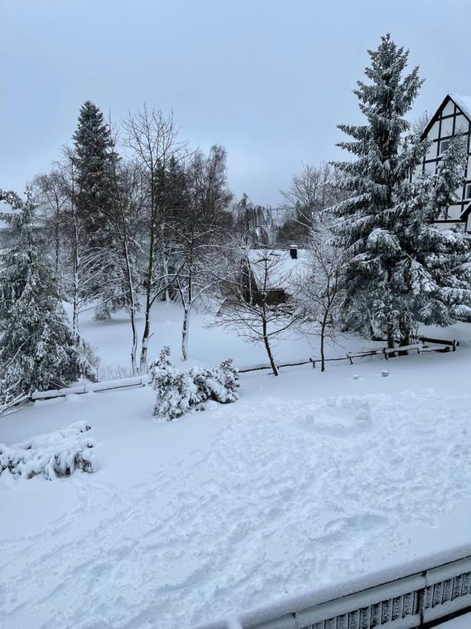Appartement An Der Erlebniskappe Mit Fahrradkeller Winterberg Exterior foto